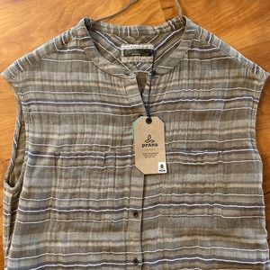 *NWT* Prana- Lightweight Plaid Dress